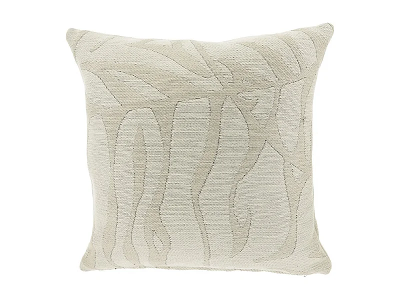 Coussin décoratif Filou Outdoor Dove Blanc -45x45cm