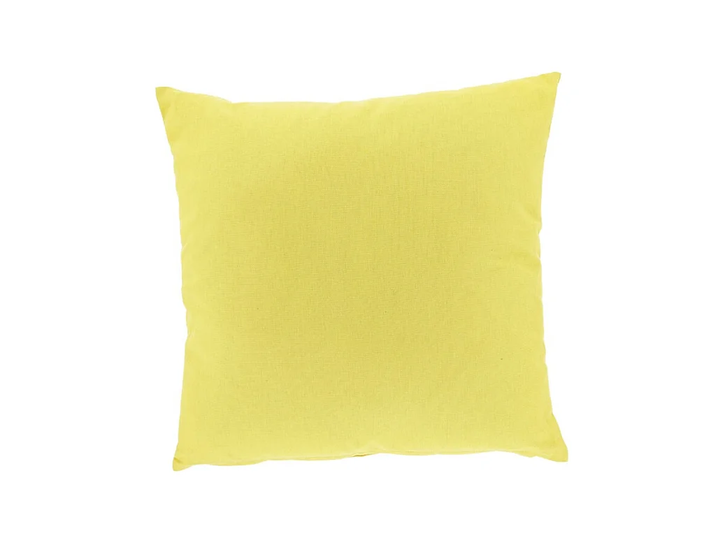 Coussin décoratif Otis Jaune Citron -45x45cm