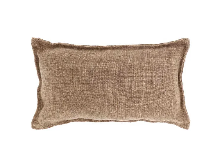 Coussin Nessa 30x50cm Noix de coco
