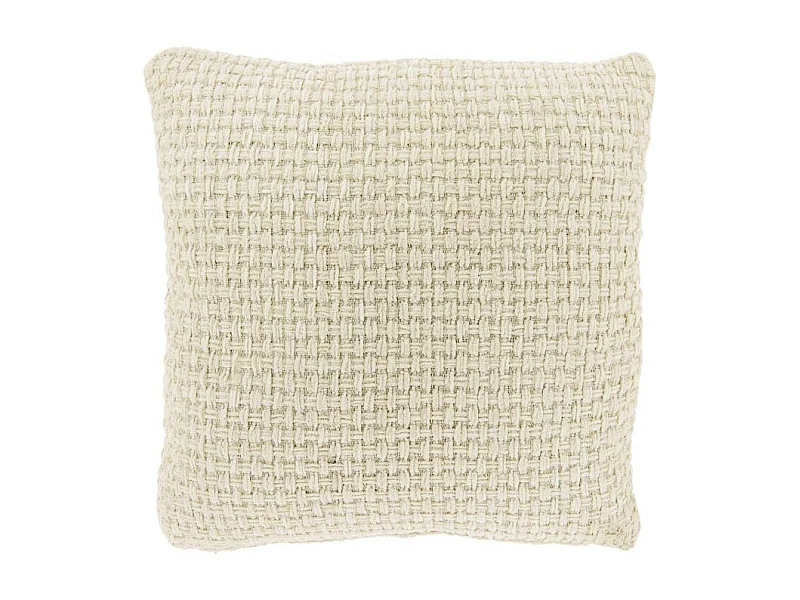 Coussin décoratif Karli Dove Blanc -45x45cm