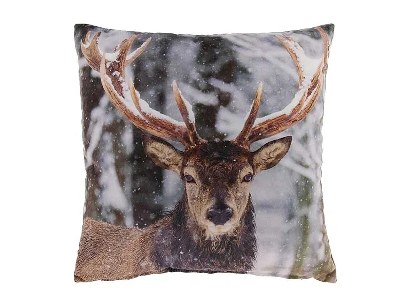 Sierkussen Reindeer Print Dessin 3 - 45x45cm