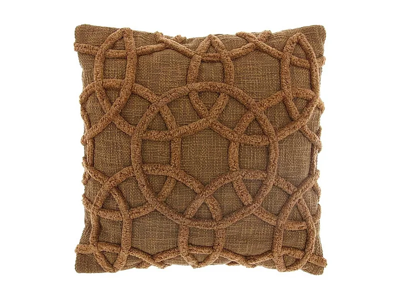 Coussin Everon - 45x45cm - noix de coco