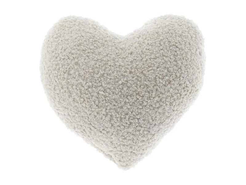 Coussin décoratif Curly Dove Blanc -40x40cm