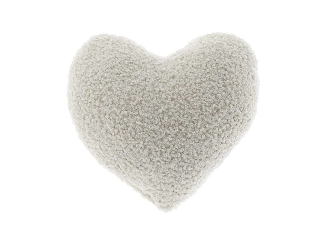 Coussin décoratif Curly Dove Blanc -40x40cm