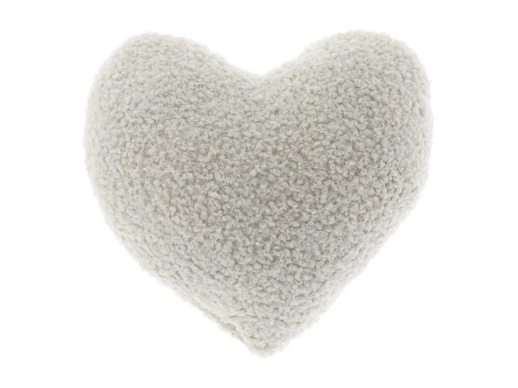 Coussin décoratif Curly Dove Blanc -40x40cm