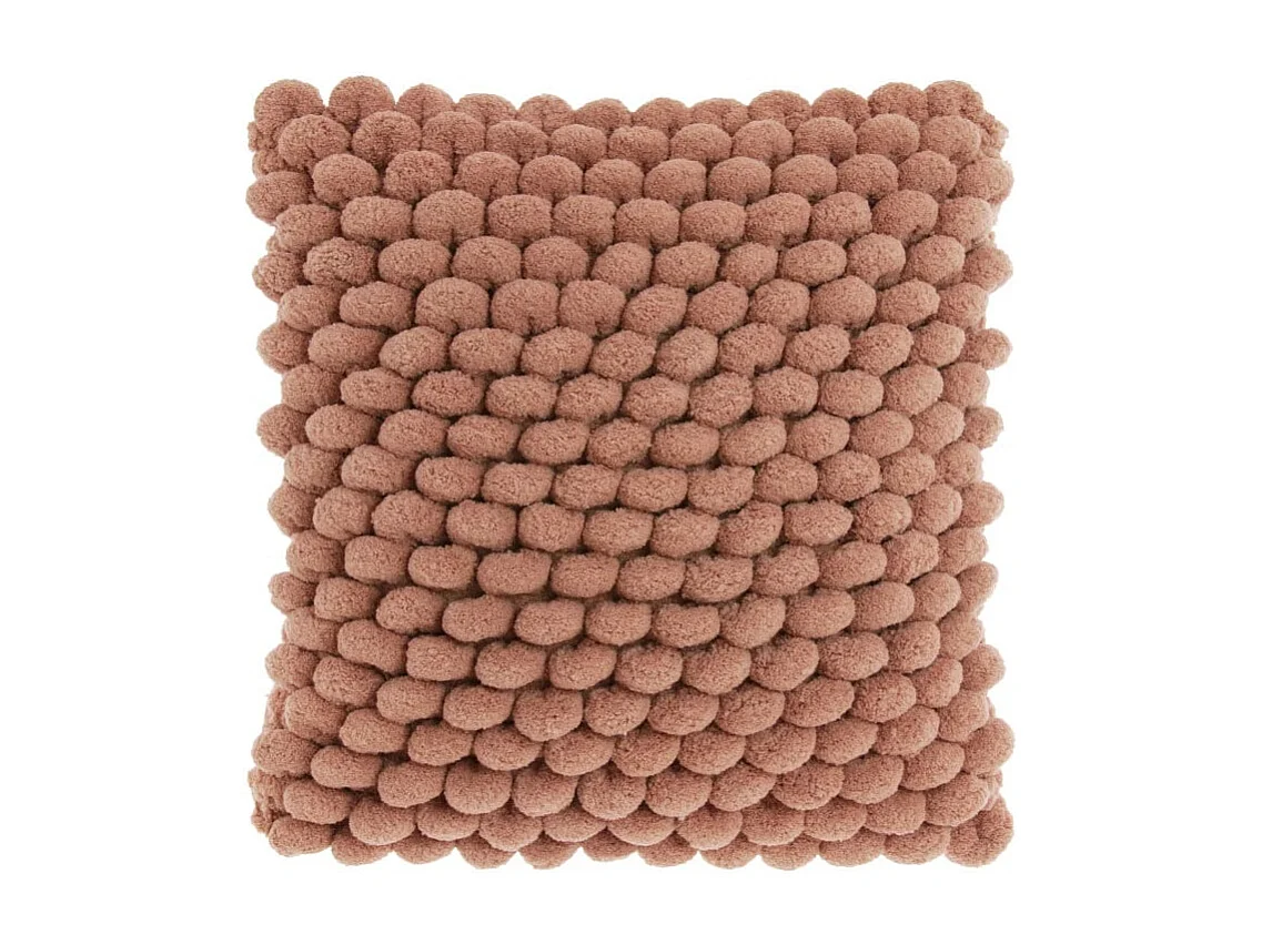 Coussin décoratif Alina vieux rose - 45x45cm