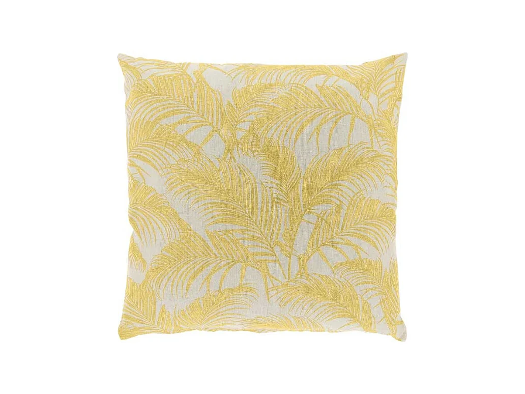 Coussin décoratif Roeli Jaune Citron -45x45cm