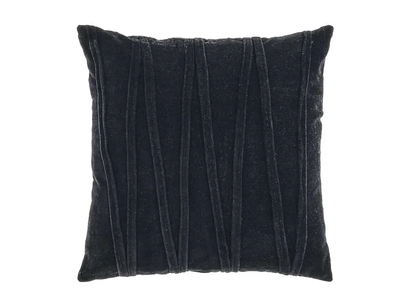 Coussin Milly 45x45cm Noir