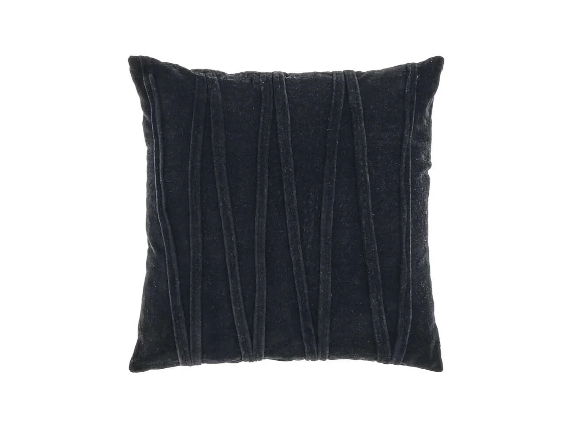 Coussin Milly 45x45cm Noir