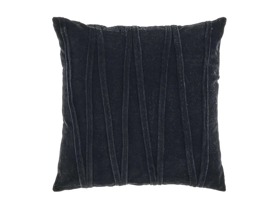 Coussin Milly 45x45cm Noir