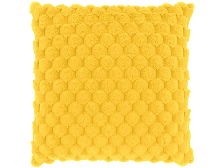 Dekoratives Kissen Dez Zitronengelb -45x45cm