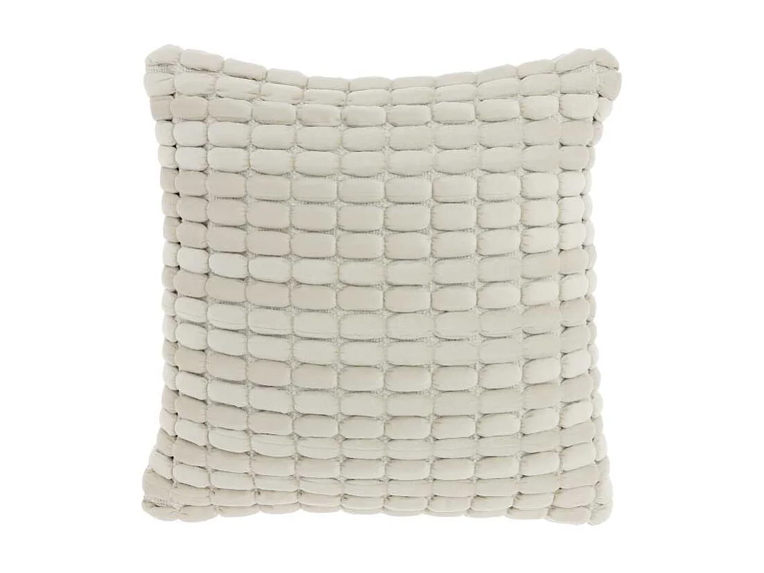 Coussin décoratif Kensi Dove Blanc -45x45cm