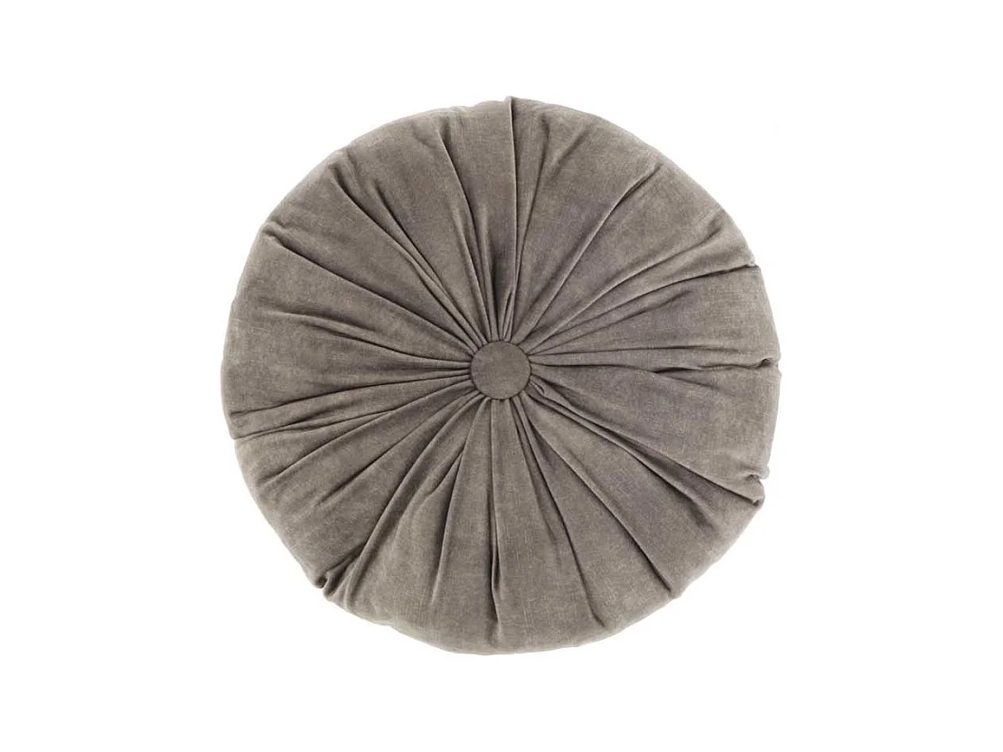 Coussin Basics - Ø40 cm - Gris Château