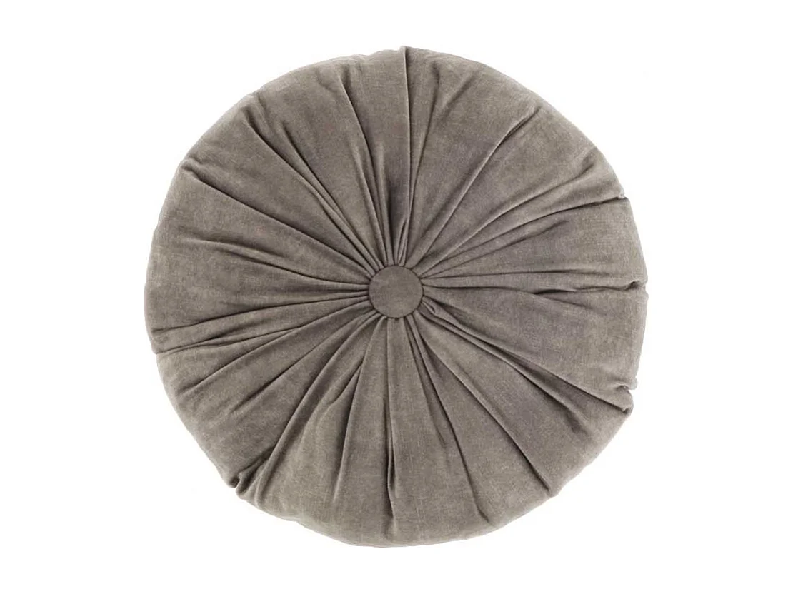 Coussin Basics - Ø40 cm - Gris Château