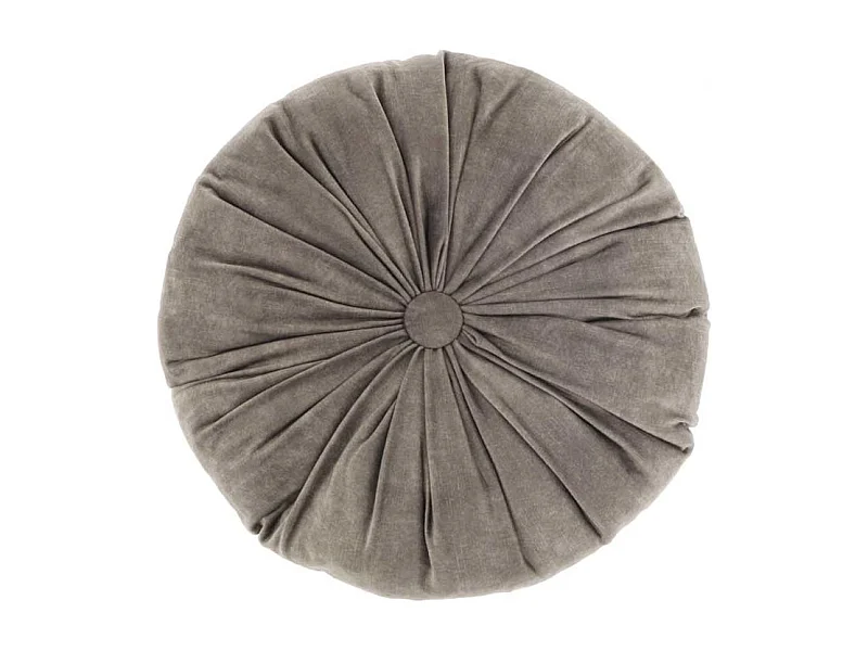 Coussin Basics - Ø40 cm - Gris Château