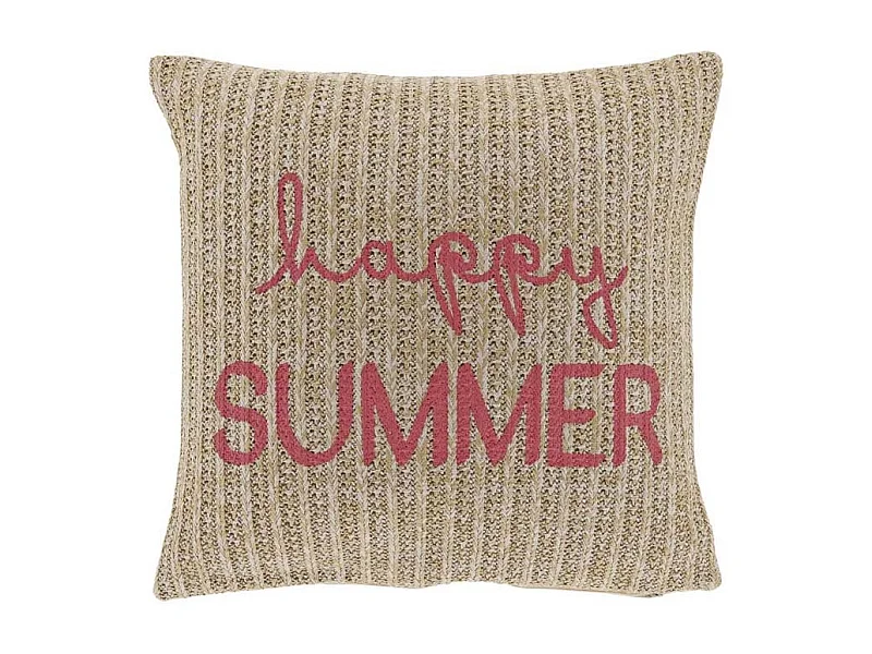 Dekoratives Kissen Happy Summer Sugar Pink -45x45cm