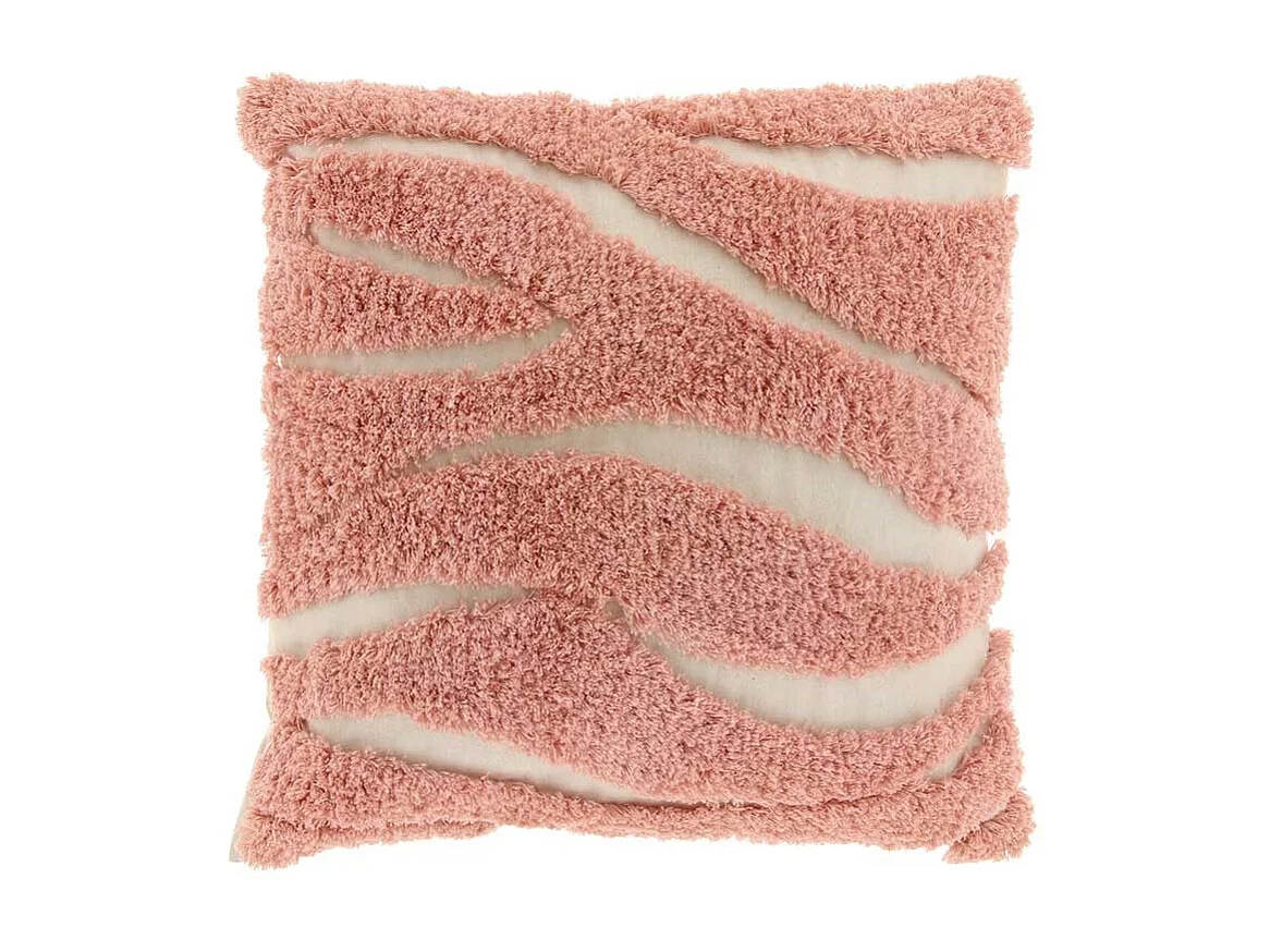 Coussin Marina - 45x45cm - vieux rose