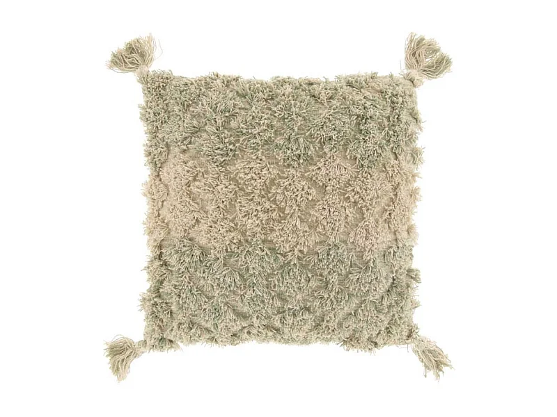 Kussen Beira - 45x45cm - theegroen