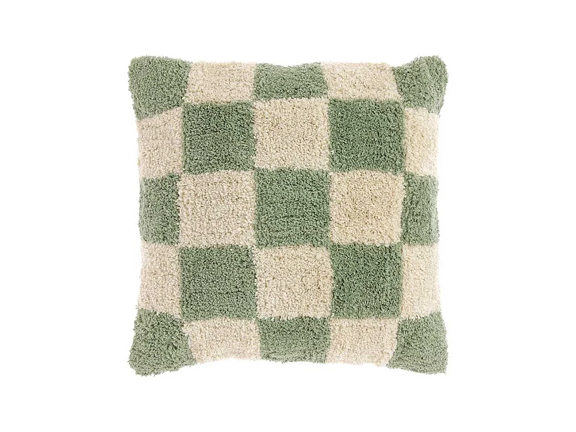 Coussin décoratif Ziva Thé Vert -45x45cm