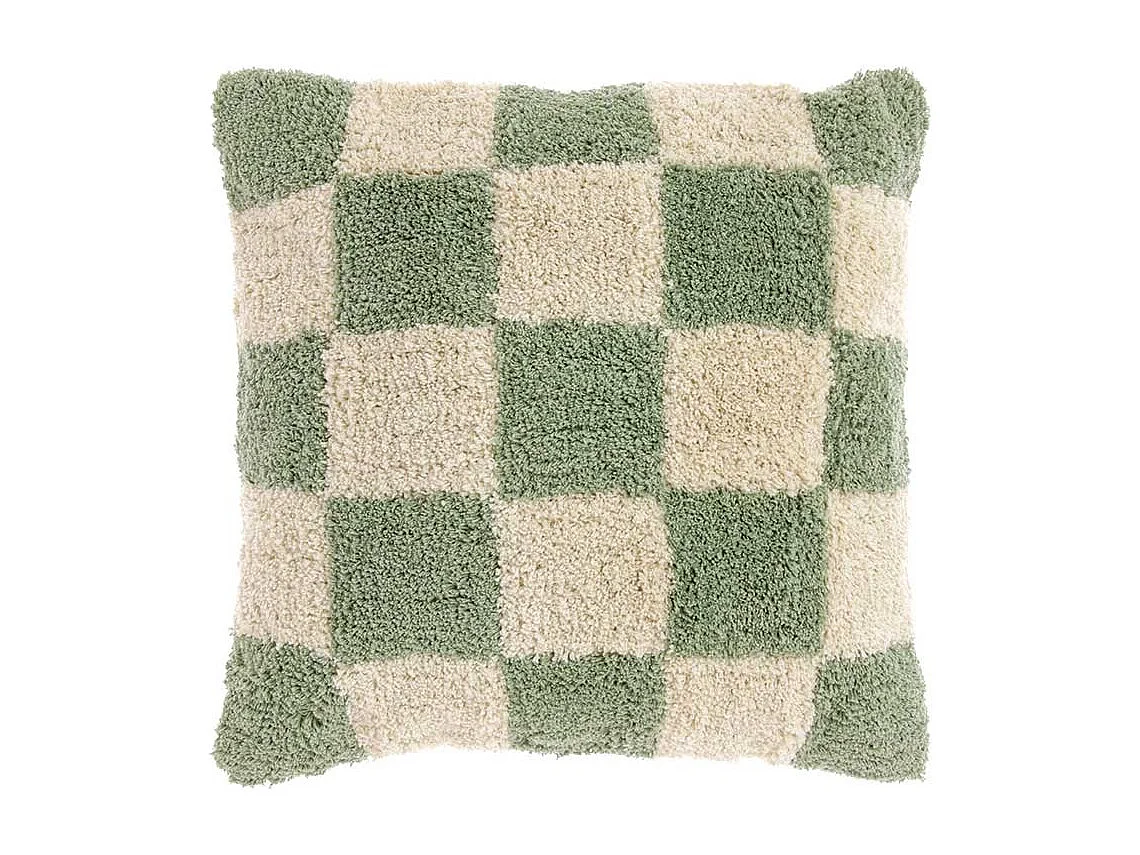 Coussin décoratif Ziva Thé Vert -45x45cm