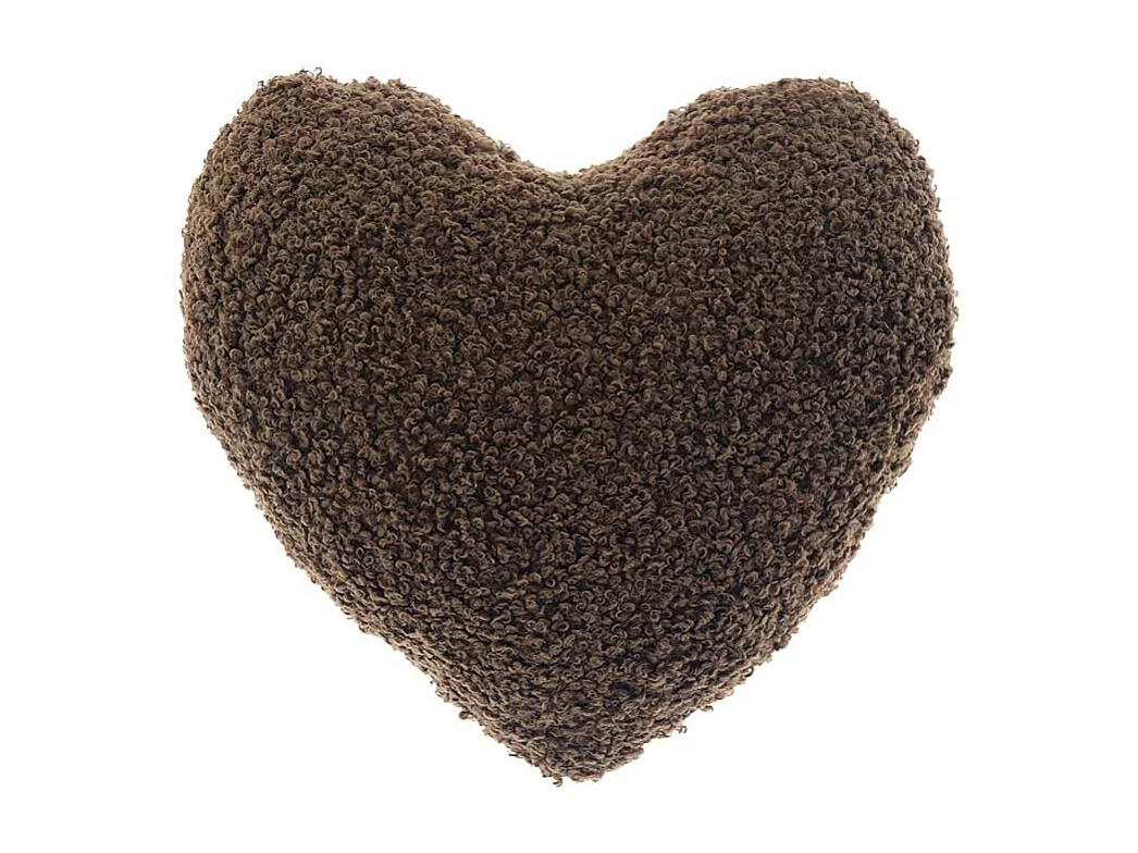 Coussin décoratif Curly Taupe -40x40cm