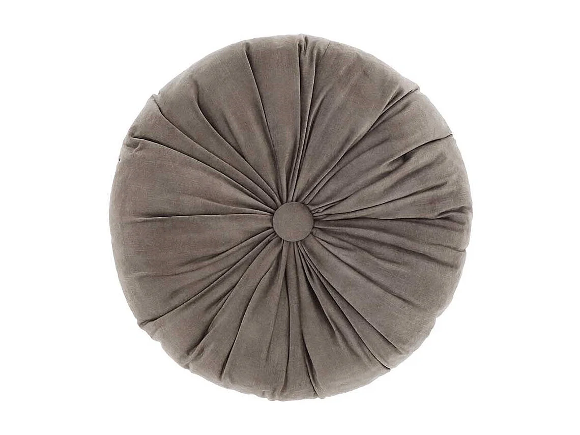 Coussin Basics 40cm Ø Taupe