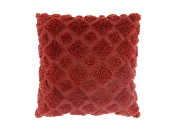 Coussin Fraser - 45x45cm - Rouge