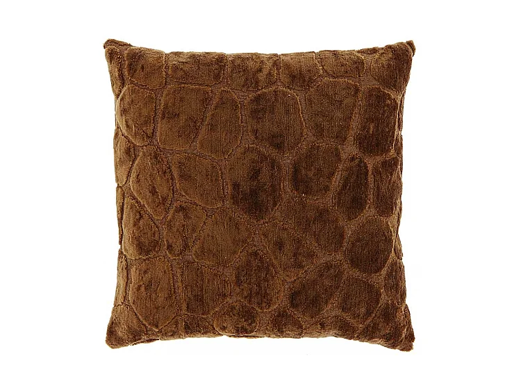 Elina Kissen – 45 x 45 cm – Braun