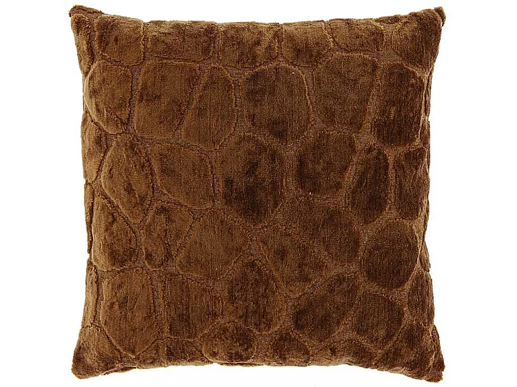 Coussin Elina - 45x45cm - Marron
