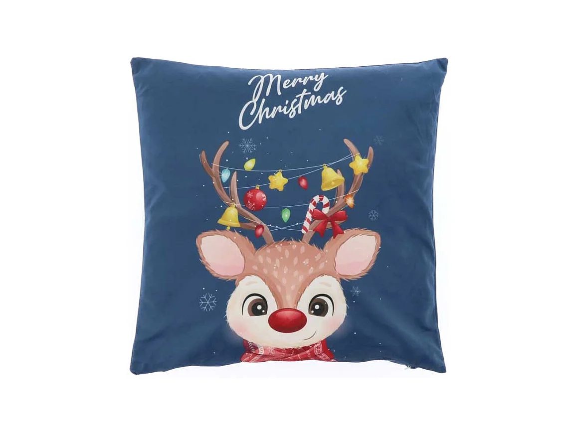 Coussin Animation de Noël 45x45cm Design 5