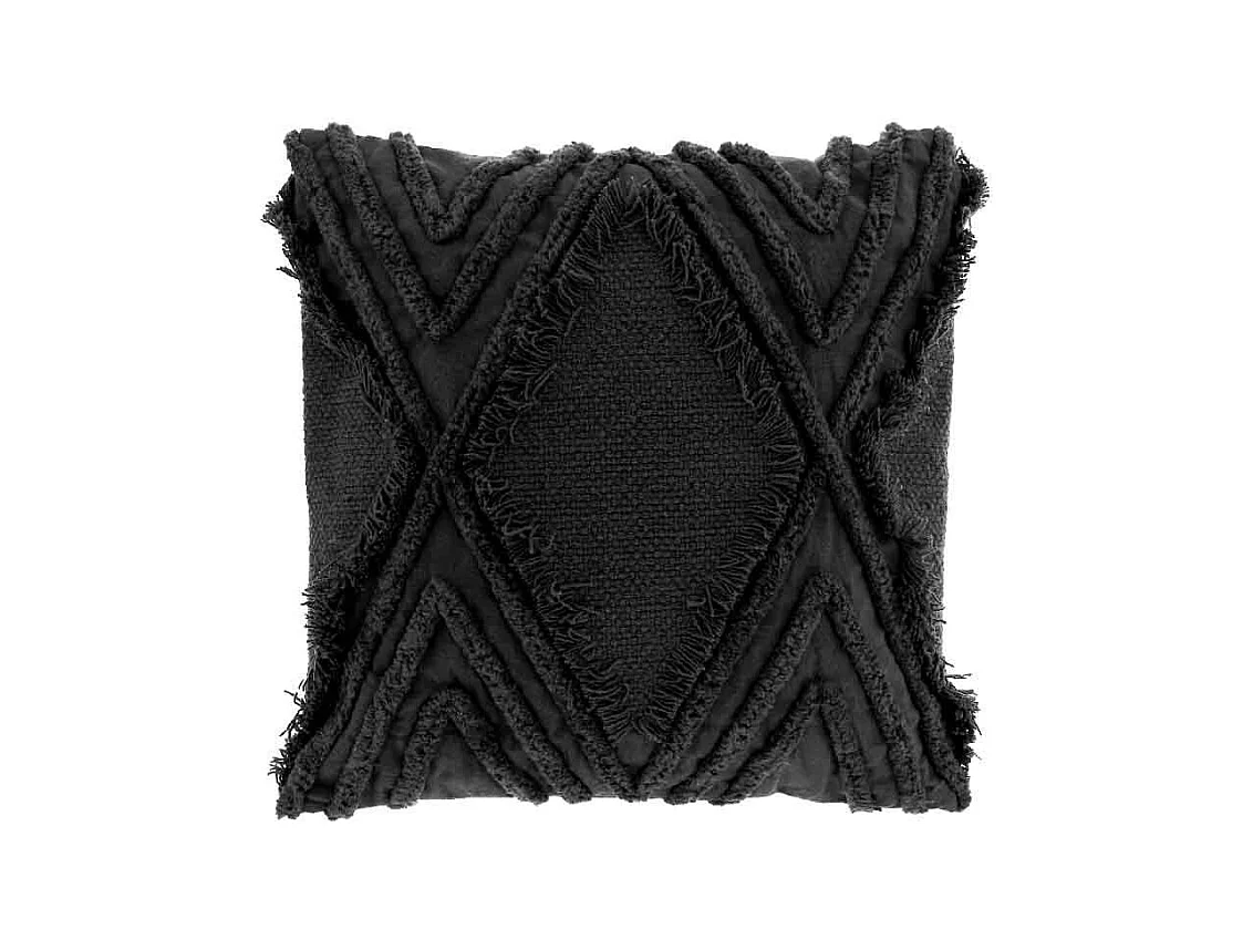 Dekoratives Kissen Crato Schwarz - 45x45cm