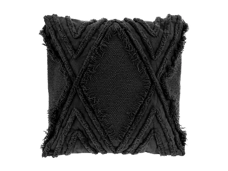 Coussin décoratif Crato Noir - 45x45cm