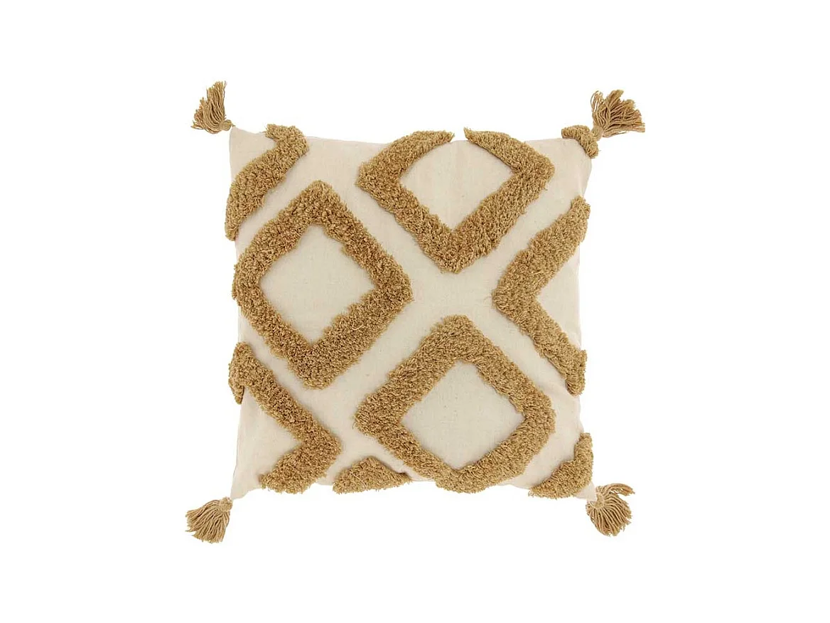 Coussin Cruz - 45x45cm - Latte