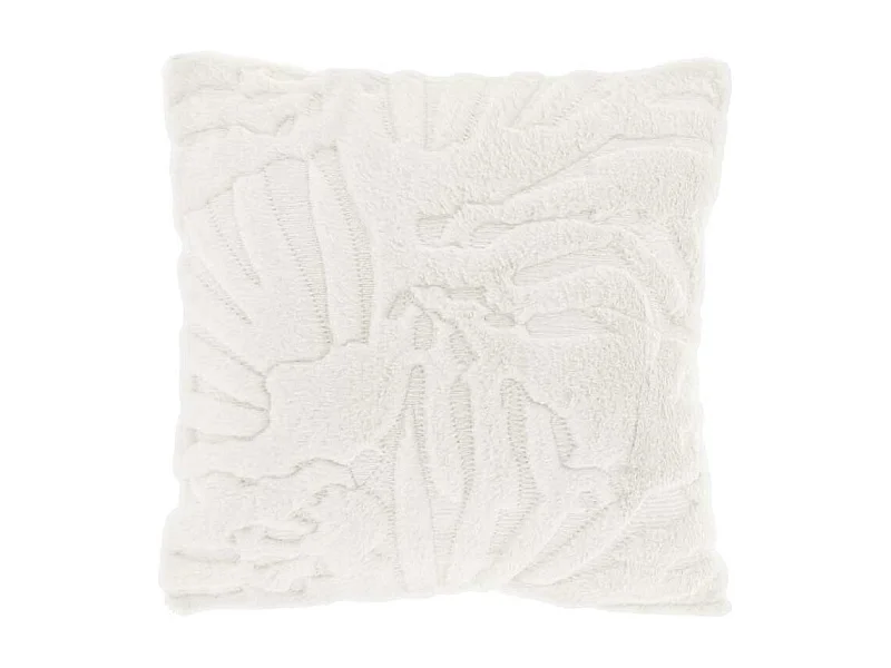 Coussin Nyna - 45x45cm - blanc tourterelle