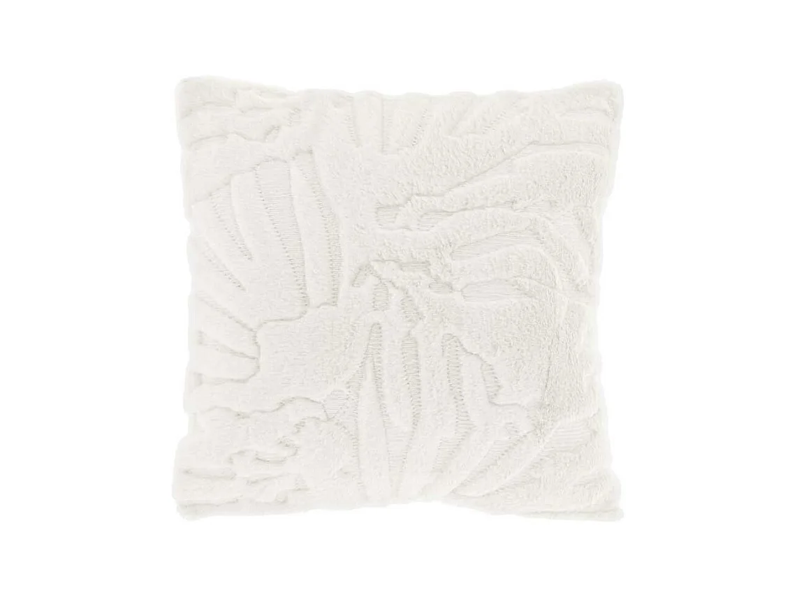 Coussin Nyna - 45x45cm - blanc tourterelle
