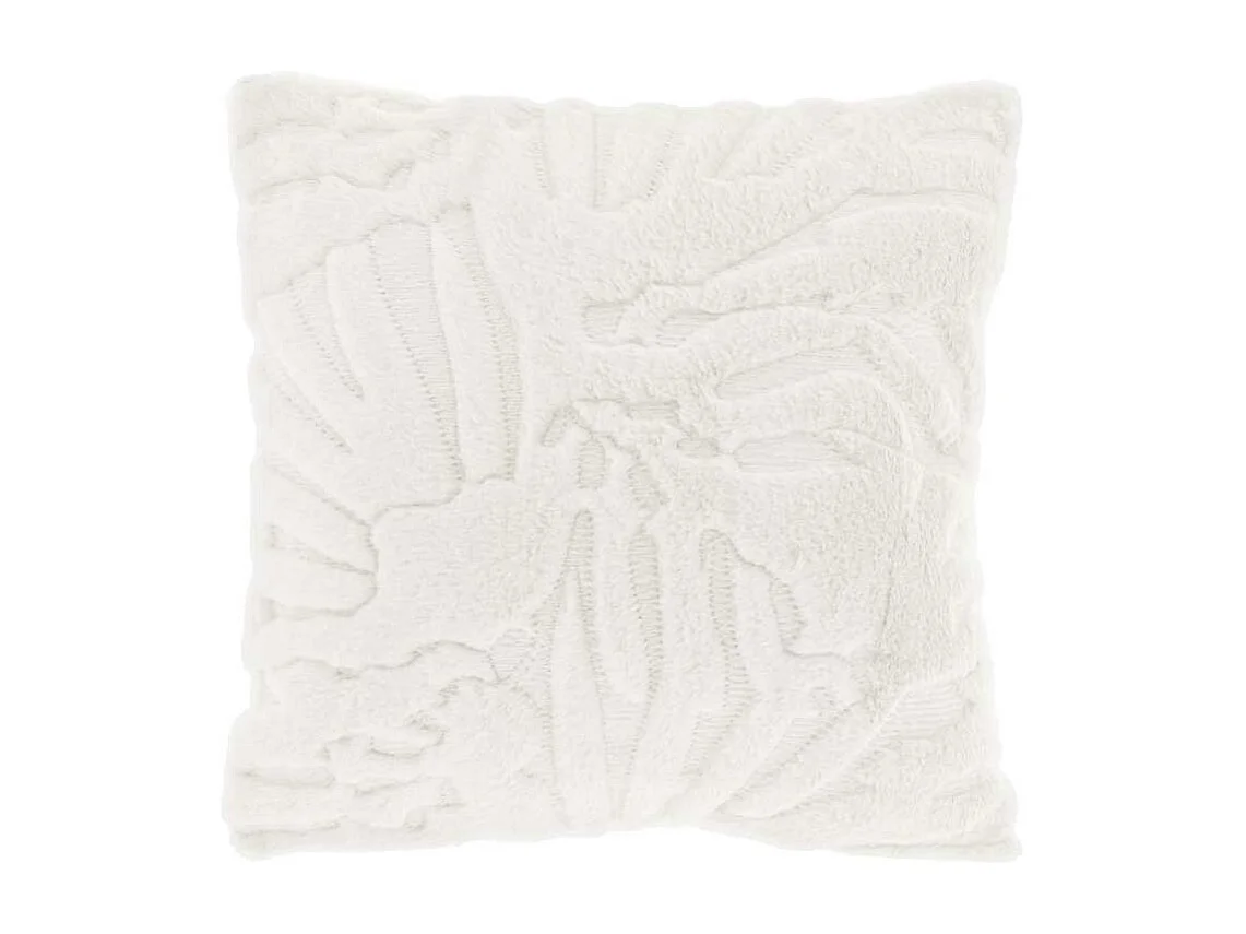 Coussin Nyna - 45x45cm - blanc tourterelle