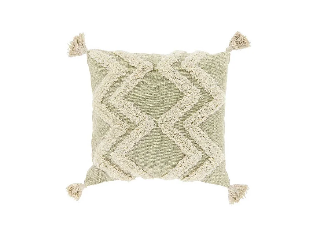 Sierkussen Dahlia Moss Green -45x45cm