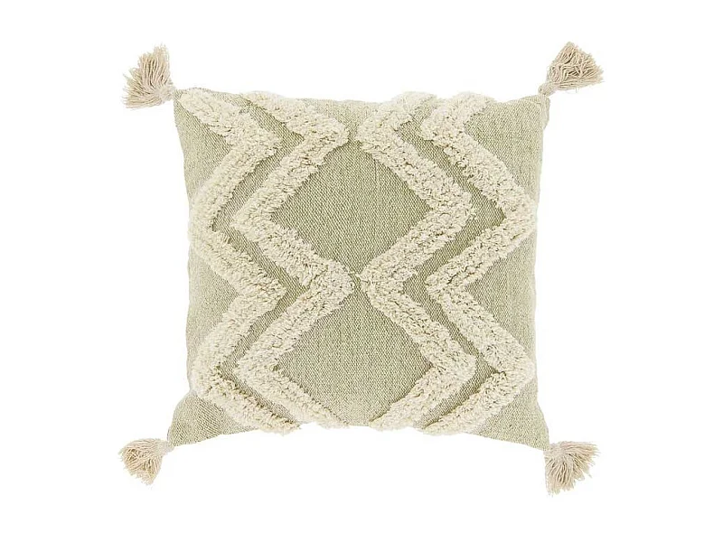 Coussin décoratif Dahlia Vert Mousse -45x45cm