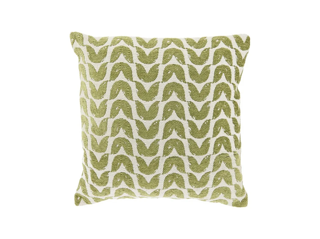Coussin décoratif Gozi Vert Mousse -45x45cm