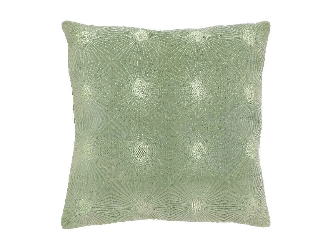 Coussin décoratif Nela Thé Vert -45x45cm