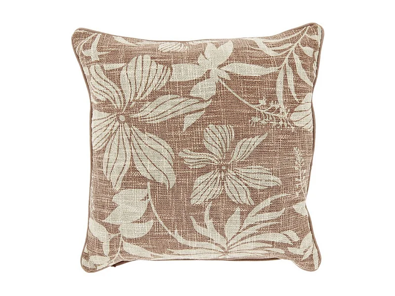 Coussin décoratif Keoni vieux rose -45x45cm