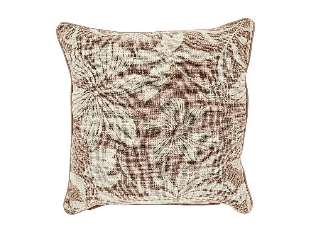 Coussin décoratif Keoni vieux rose -45x45cm