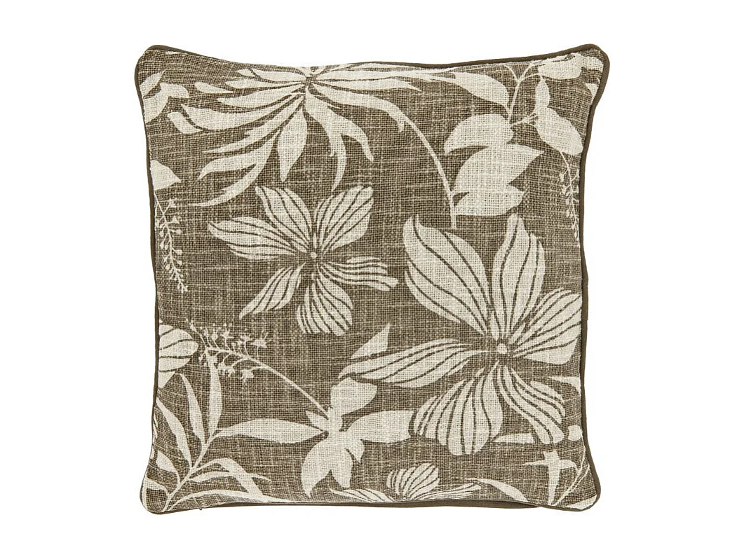 Coussin décoratif Keoni Taupe -45x45cm
