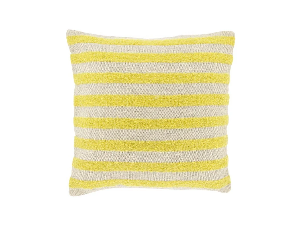 Coussin décoratif Stella Jaune Citron -45x45cm