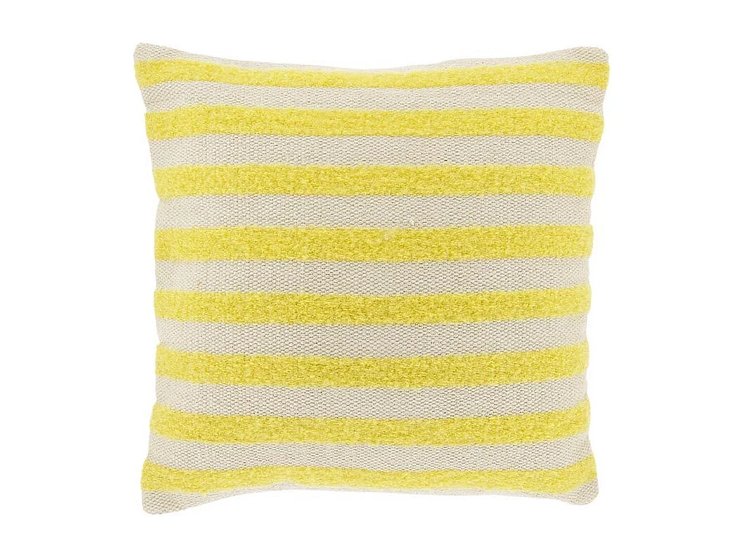 Coussin décoratif Stella Jaune Citron -45x45cm