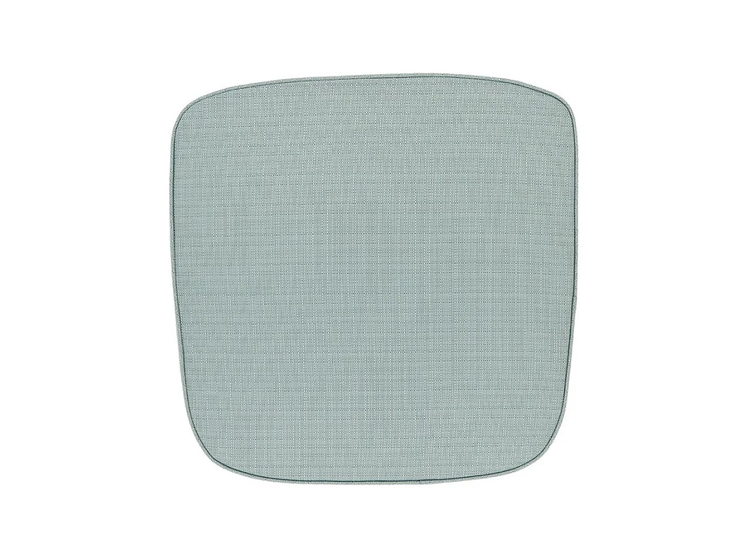 Wickerstoelkussen Bliss outdoor Aqua Blue -46x47x4cm