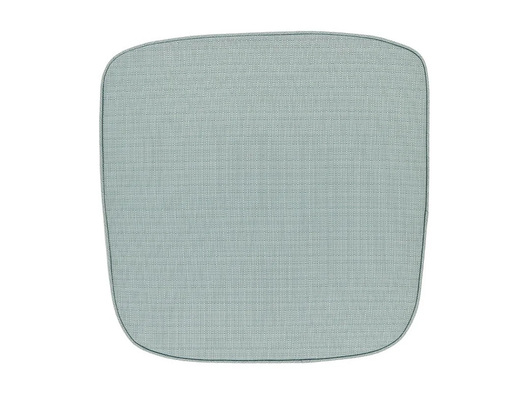 Wickerstoelkussen Bliss outdoor Aqua Blue -46x47x4cm