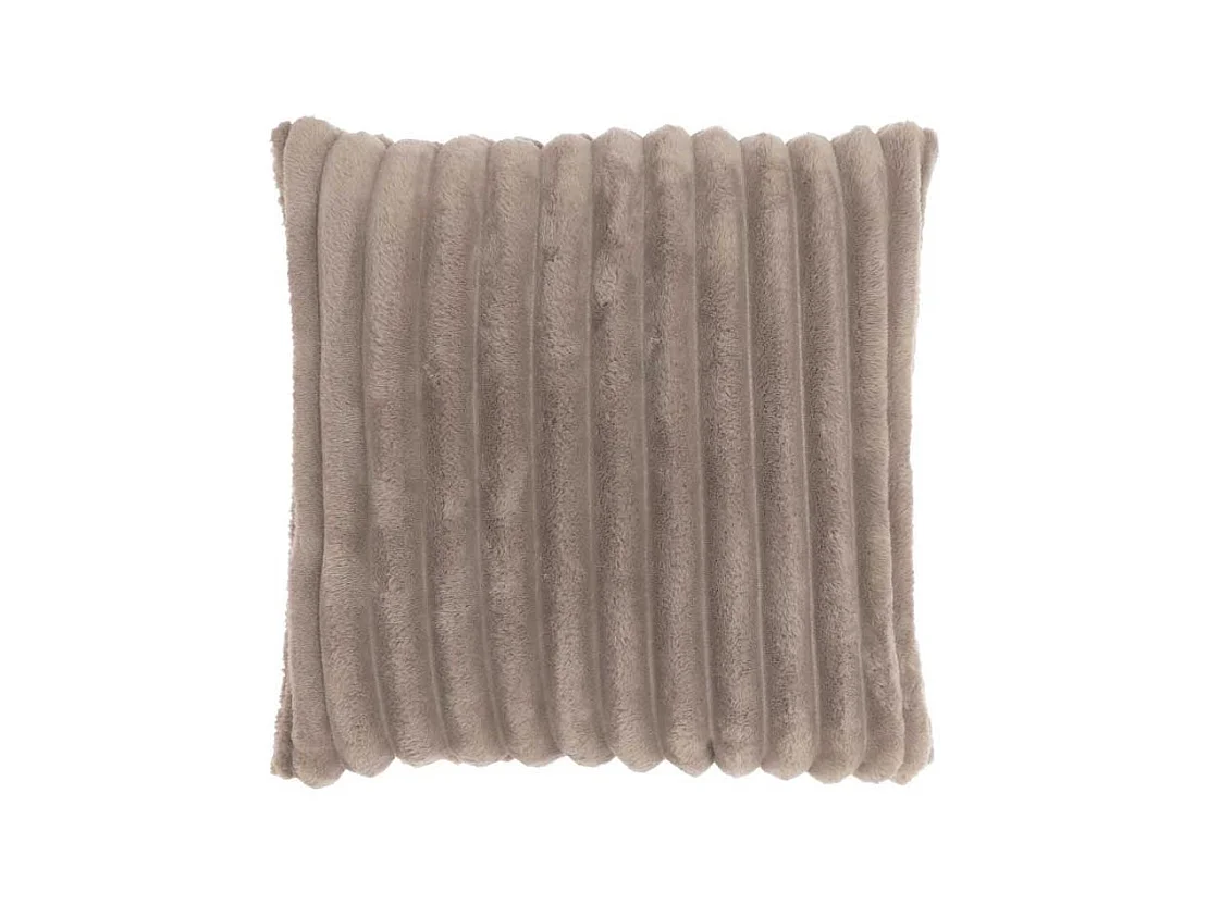 Coussin décoratif Lex Taupe - 50x50cm