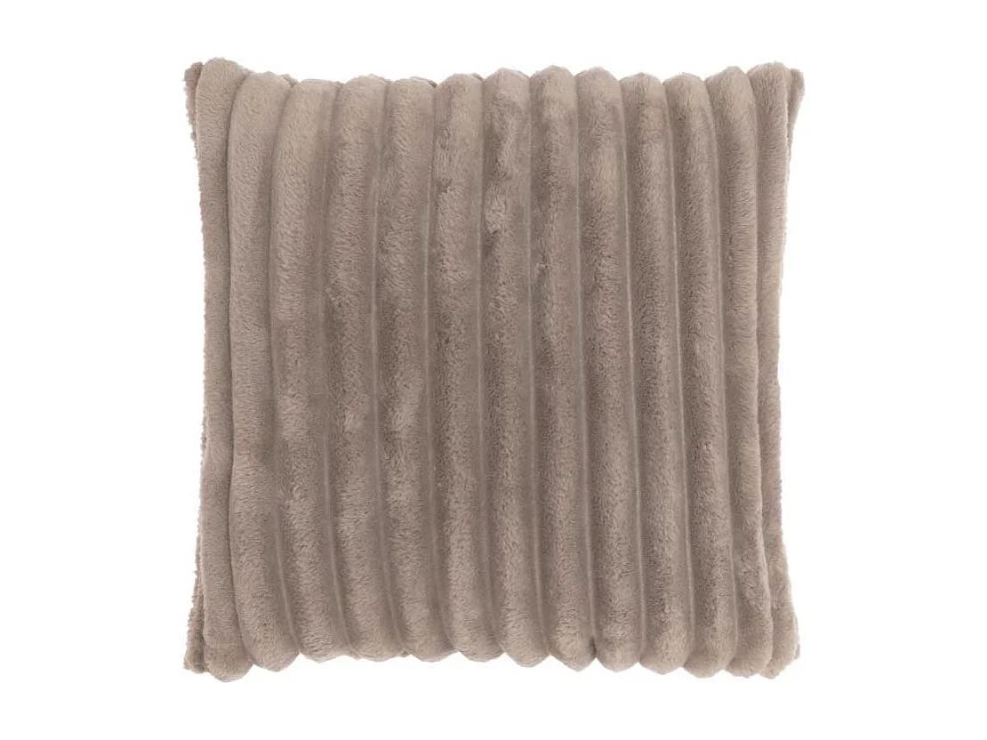 Coussin décoratif Lex Taupe - 50x50cm