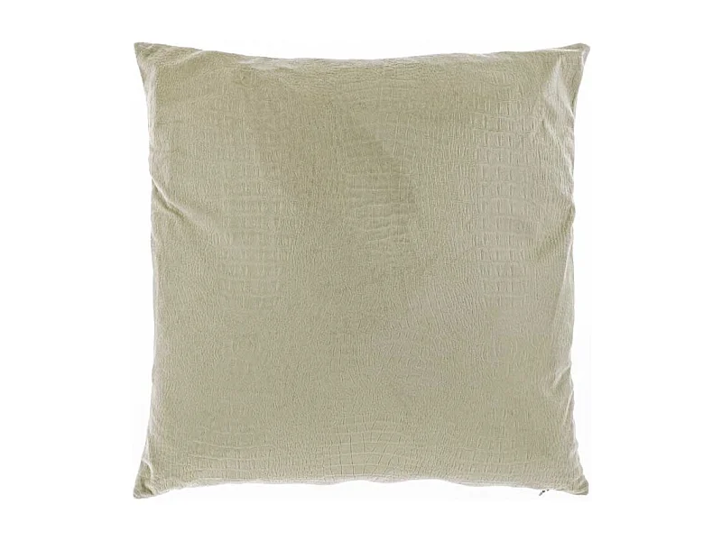 Coussin Gigi 45x45cm Blanc Tourterelle